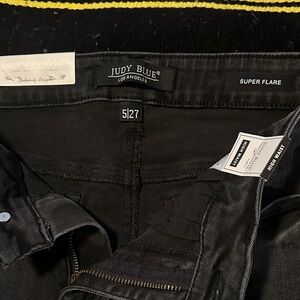Judy Blue Men's Dark Wash Super Flare Jeans